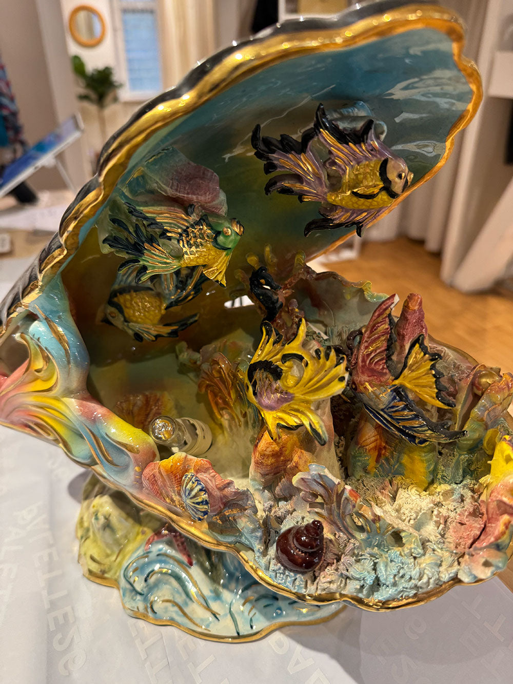Stor Vintage Lampe