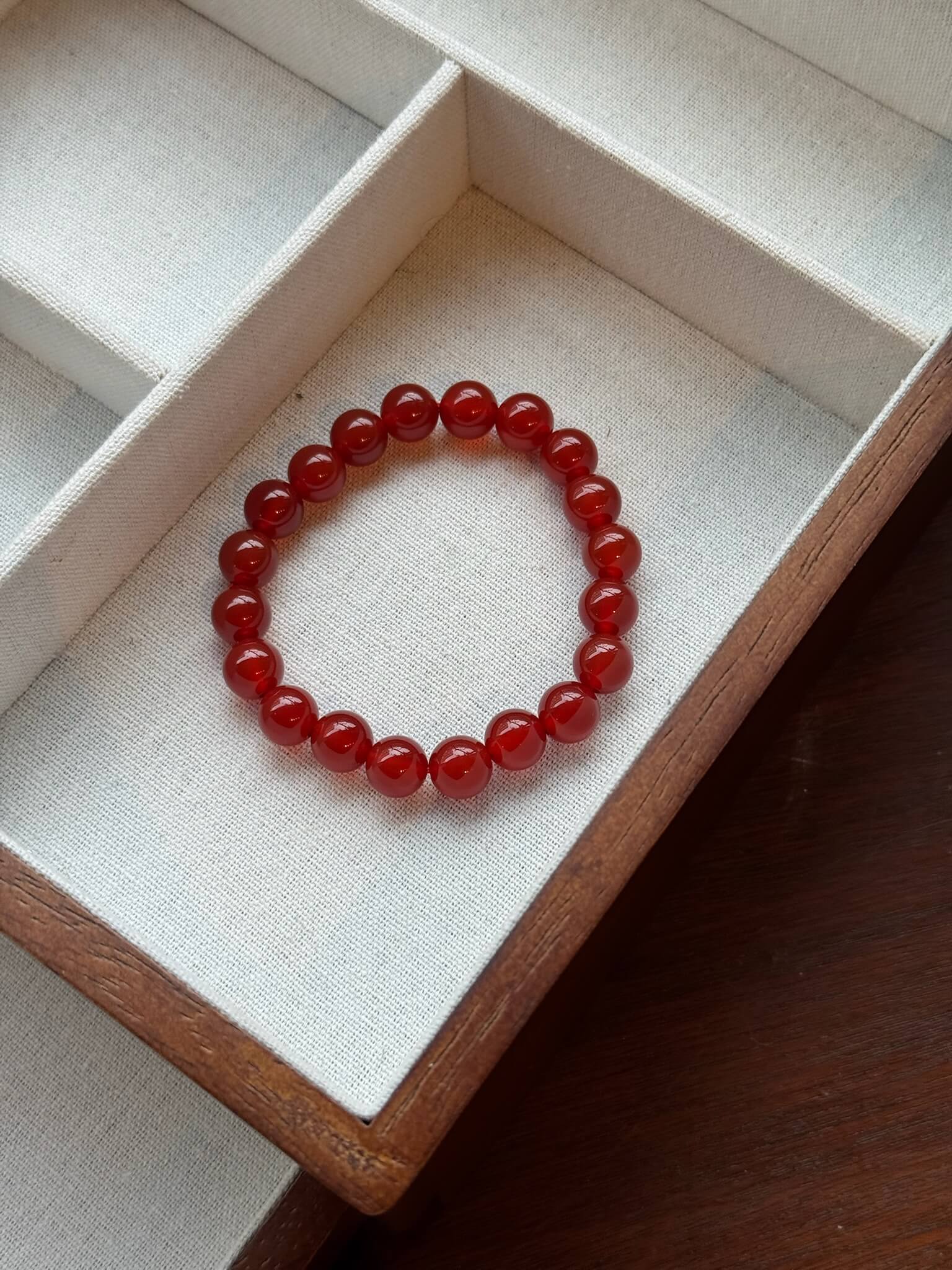 Karneol Armbånd