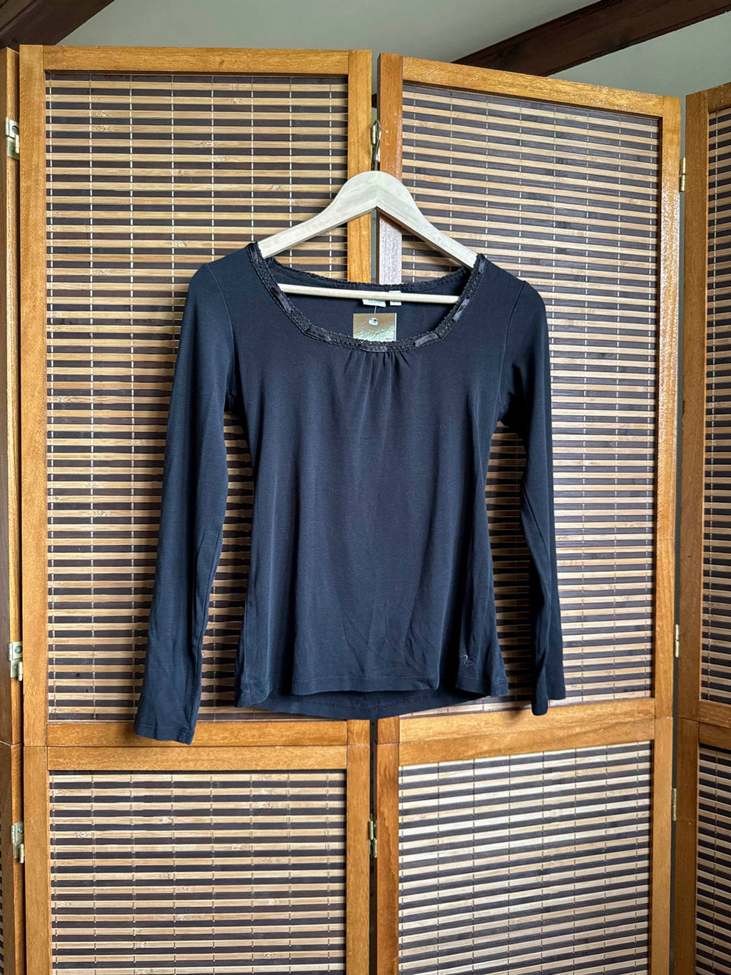 Langærmet bluse