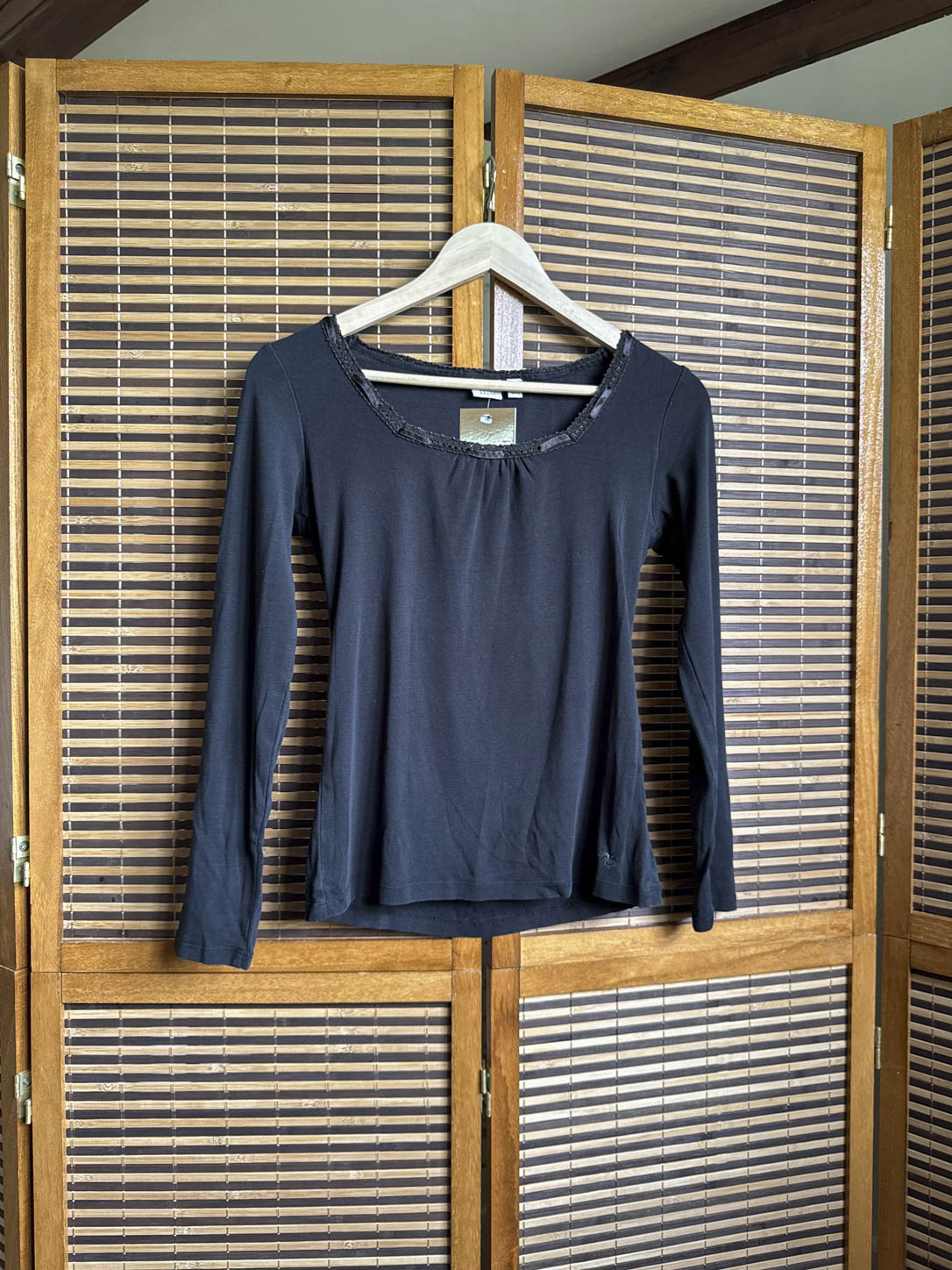 Langærmet bluse