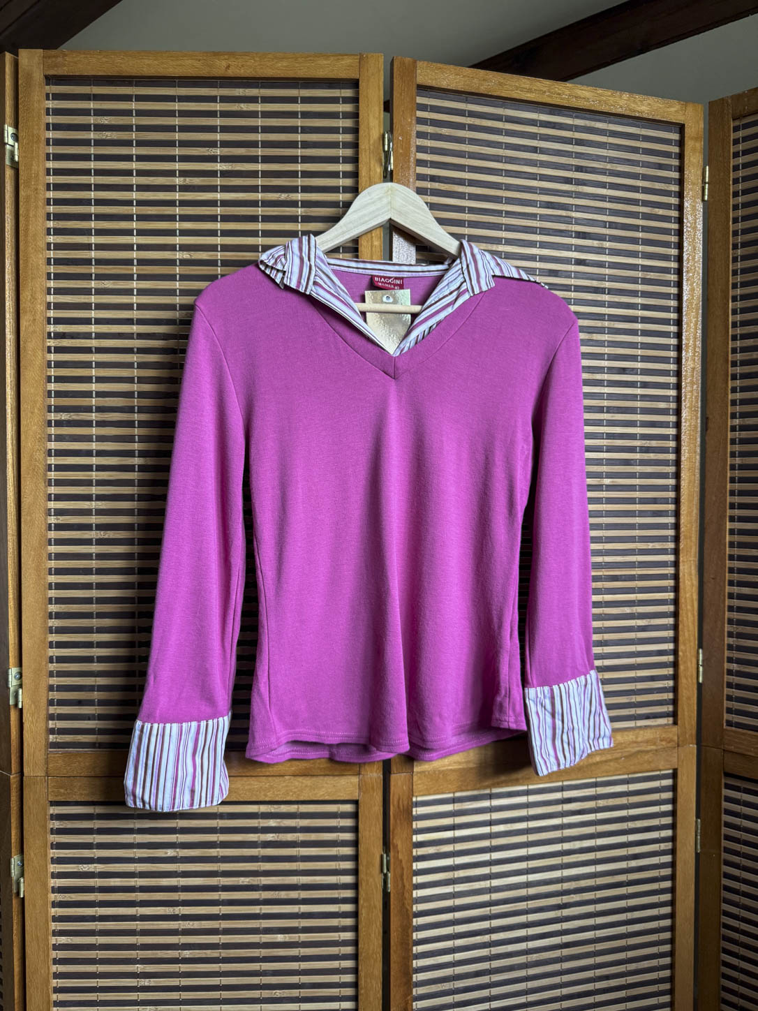 Langærmet bluse