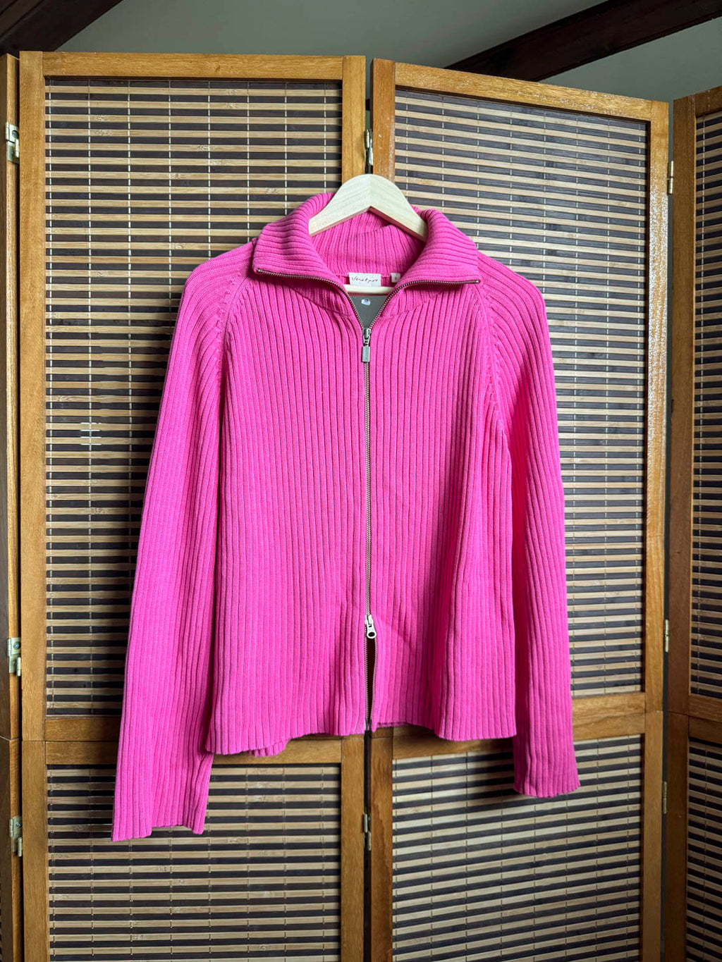 Zip-up striktrøje