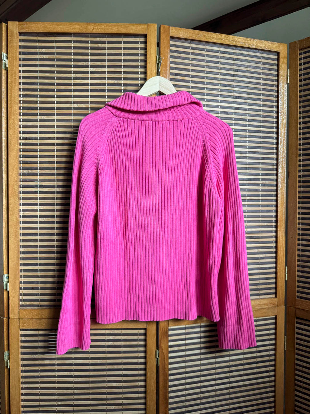 Zip-up striktrøje
