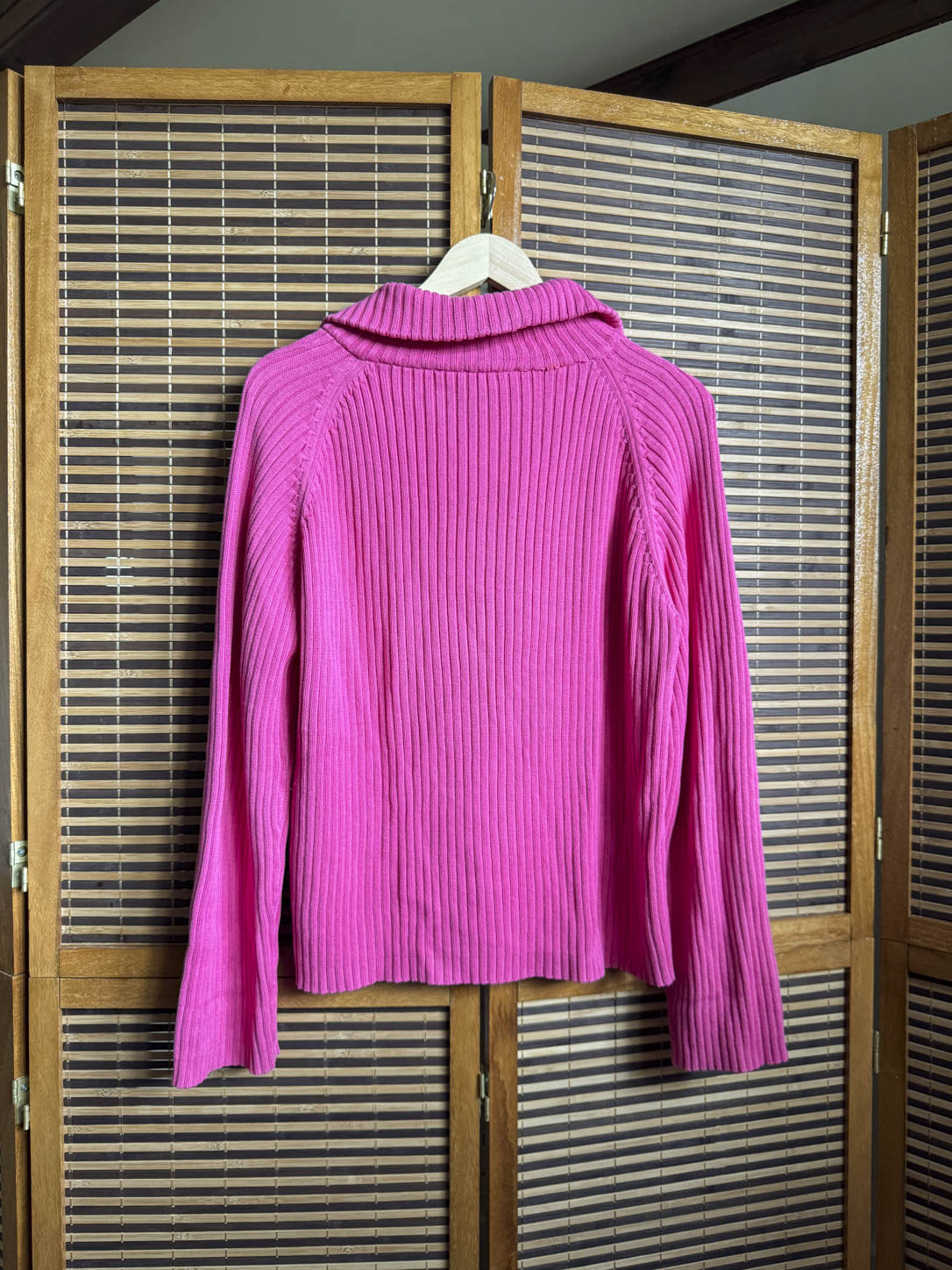 Zip-up striktrøje