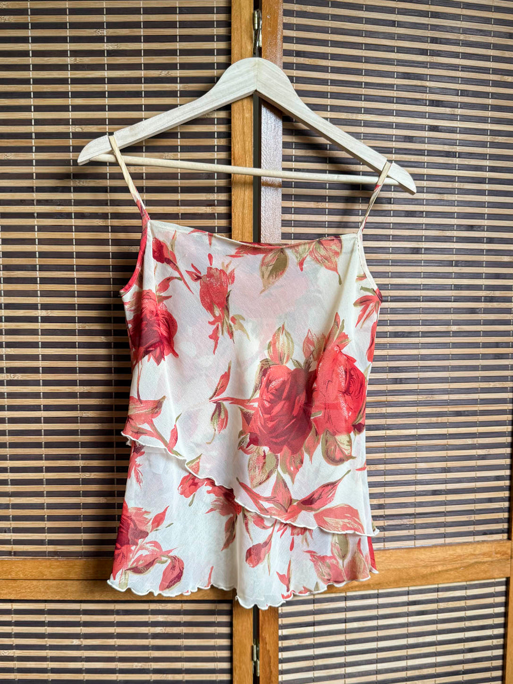 Blomstret Top