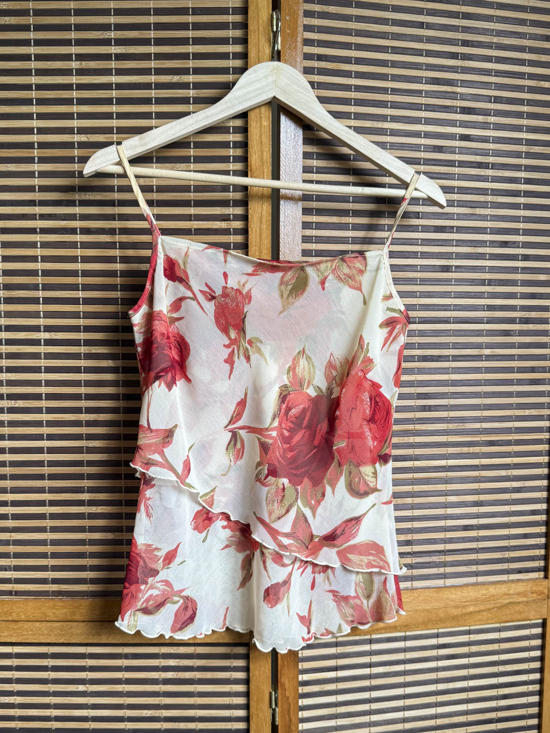 Blomstret Top
