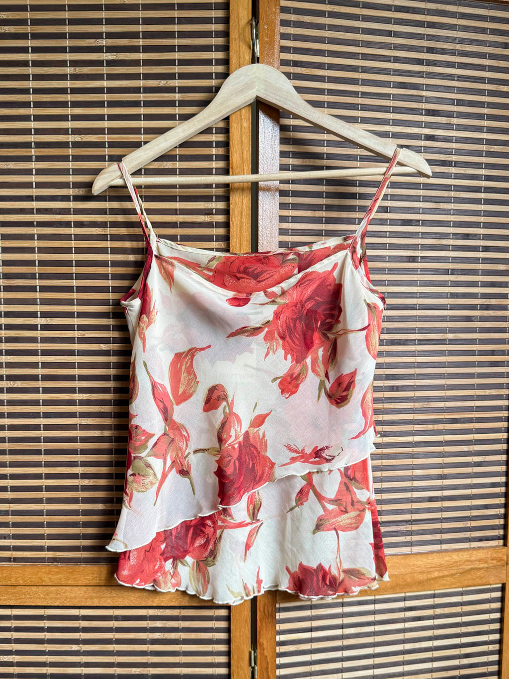 Blomstret Top