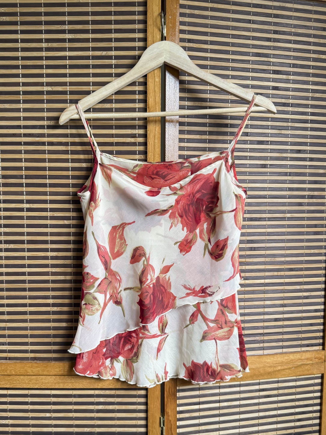 Blomstret Top