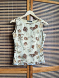 Blomstret top