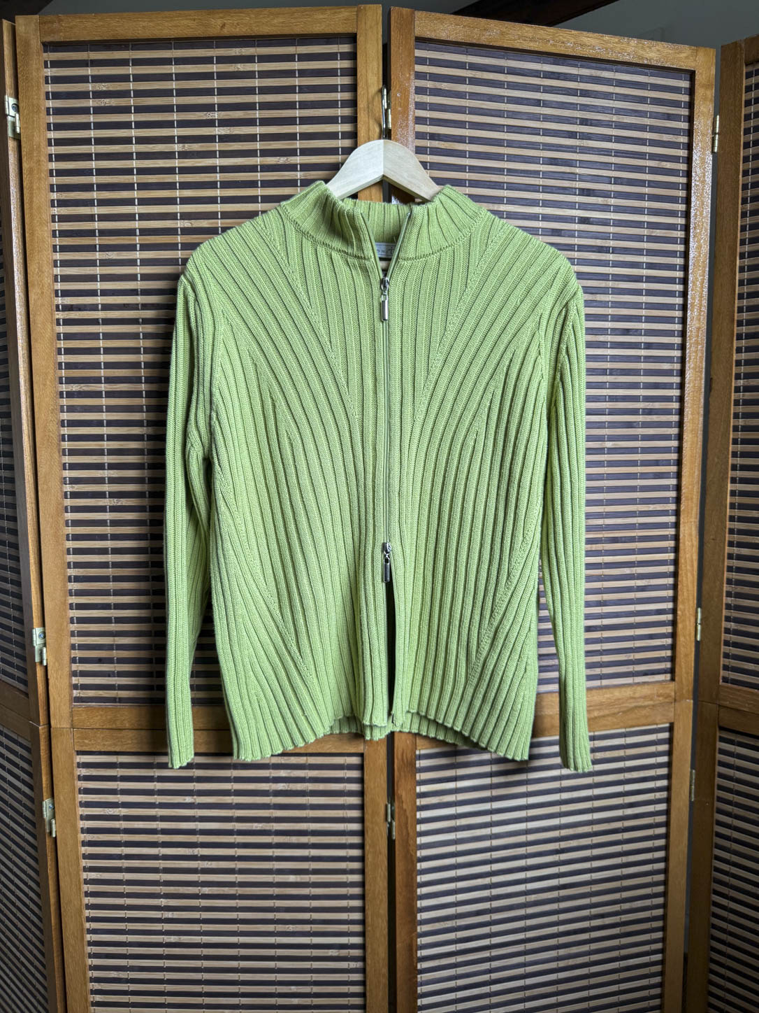 Zip-up striktrøje