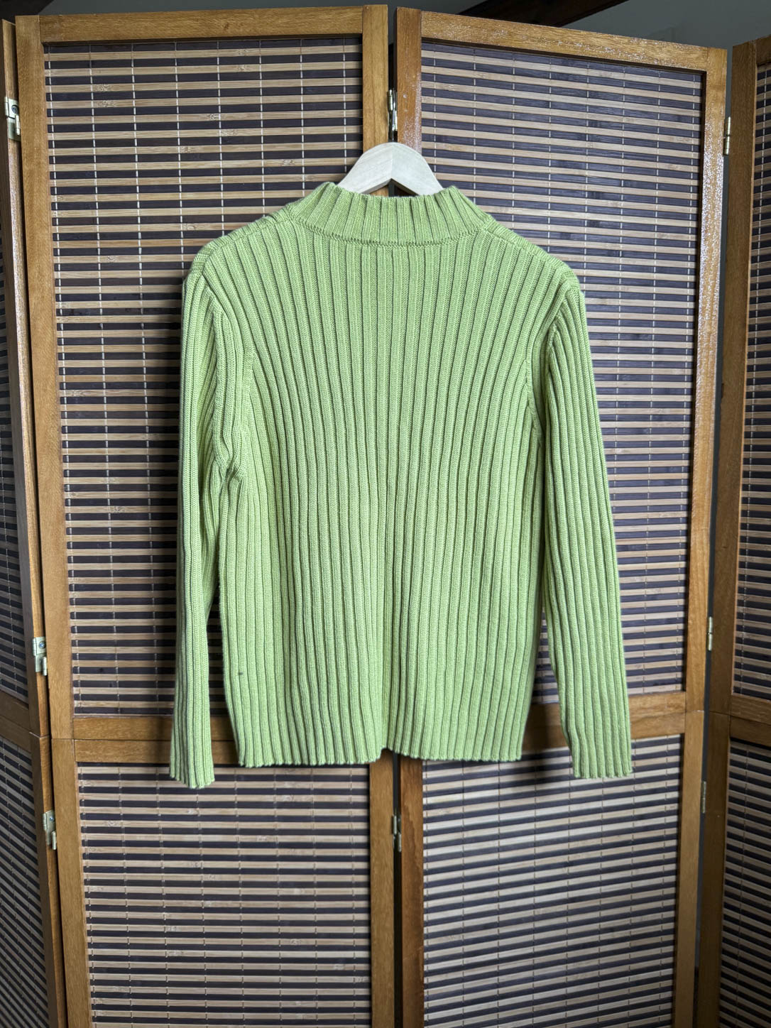 Zip-up striktrøje