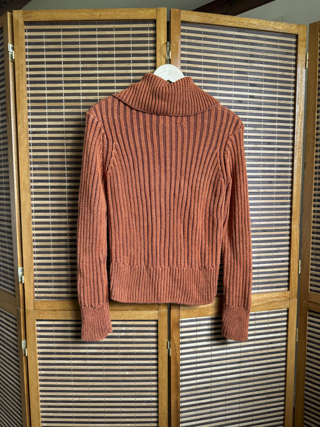 Zip-up striktrøje