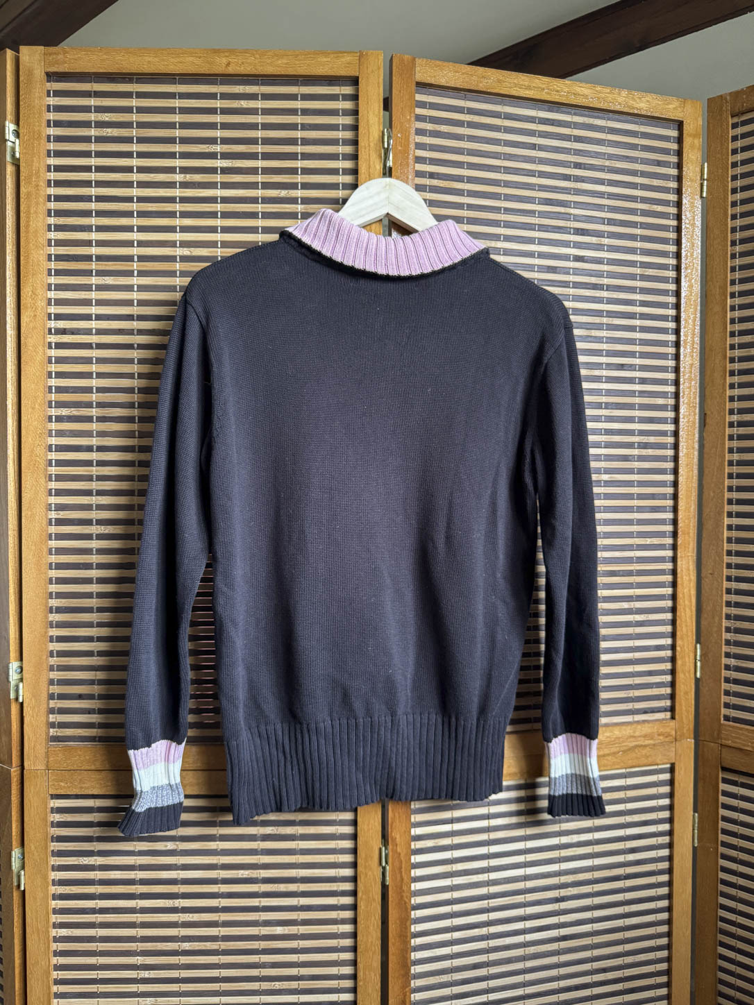Zip-up striktrøje