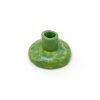 grøn keramik lysestage fra Julie Ebens