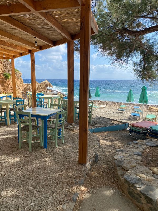 Afrata Beach, Rejseguide til Kreta, Agia Marina, Chania