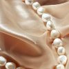 Lulo Jewelry perlehalskæde med store flotte ferskvandsperler hele vejen rundt